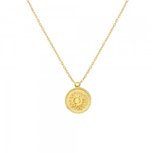  - BEAUTY OF LIFE MEDALLION NECKLACE