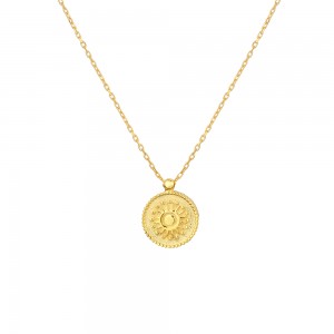 BEAUTY OF LIFE MEDALLION NECKLACE - Thumbnail