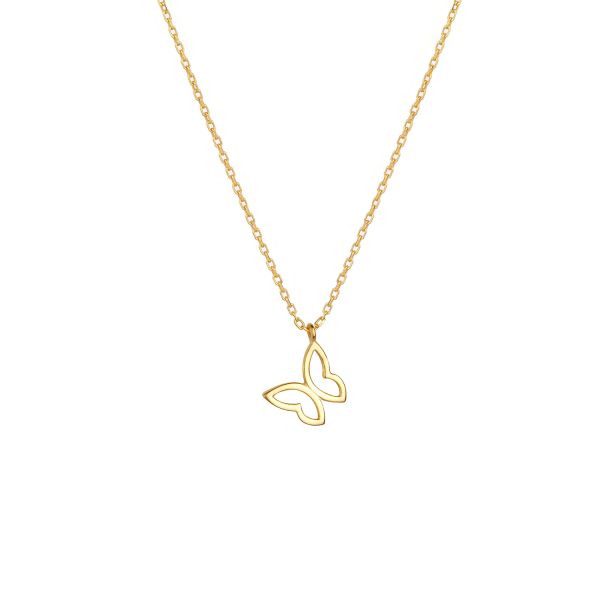 LUCKY YOU BUTTERFLY NECKLACE