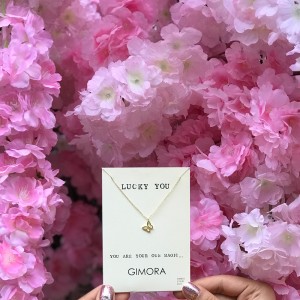 LUCKY YOU BUTTERFLY NECKLACE - Thumbnail