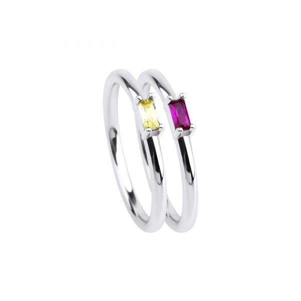 - CHAMPAGNE&RED NORA RING 