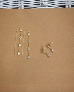 DECO MIDI EARRINGS - Thumbnail