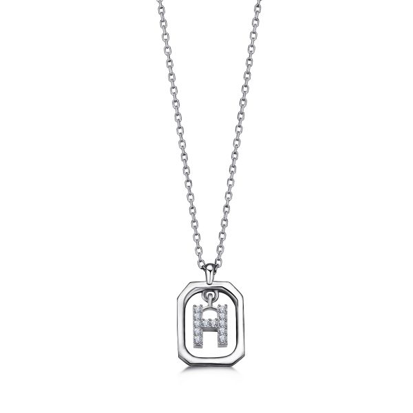  - FRAME G INITIAL NECKLACE