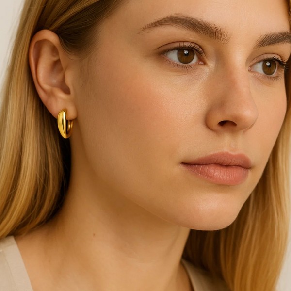  - GEMMA HOOP EARRINGS