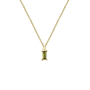 GREEN CLARA NECKLACE - Thumbnail