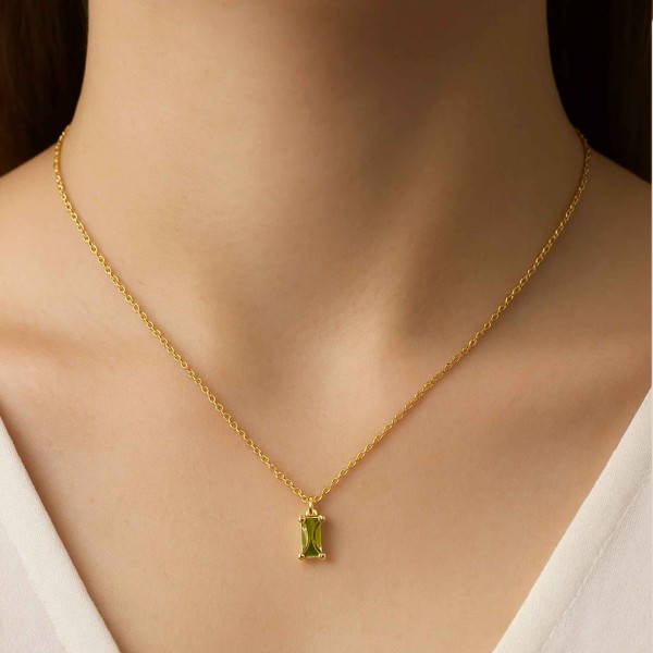  - GREEN CLARA NECKLACE (1)