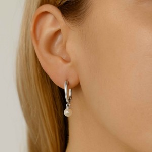  - HOOP PEARL EARRINGS (1)
