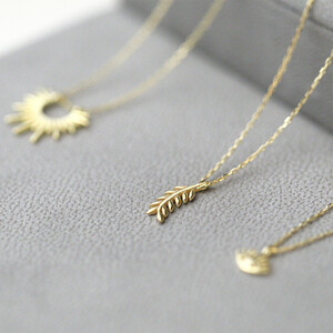 HOPE OLIVE BRANCH NECKLACE - Thumbnail