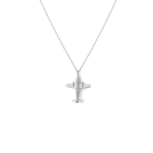 JOURNEYS PLANE NECKLACE - Thumbnail