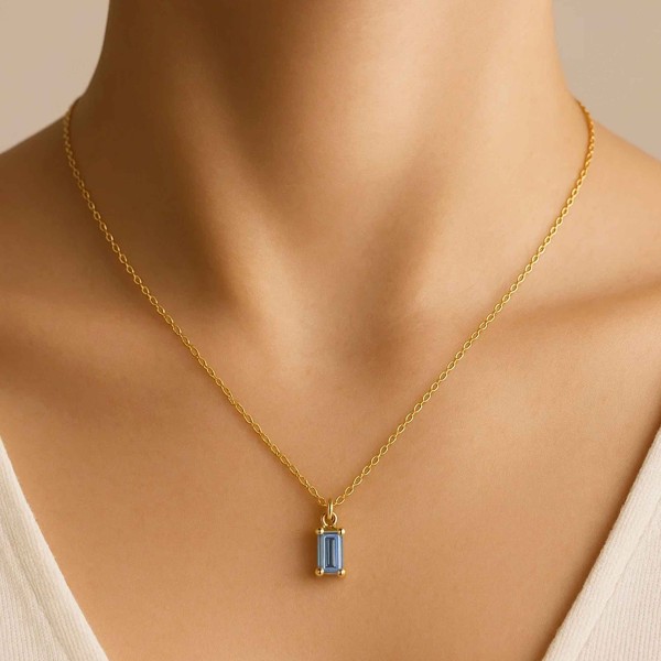 LONDON BLUE CLARA NECKLACE