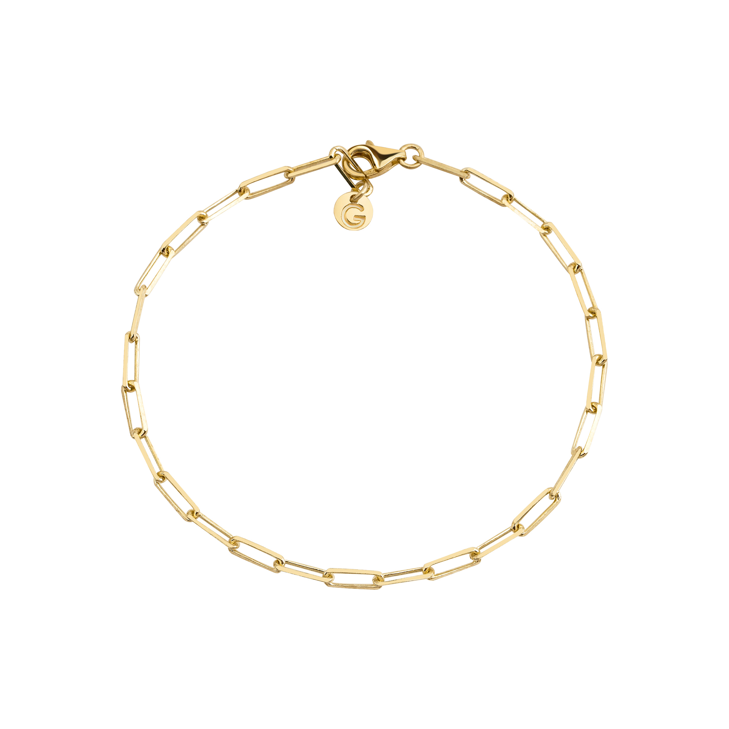 David Yurman DY Madison Chain Bracelet with 18K Yellow Gold | REEDS Jewelers