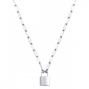 MADISON LOCK NECKLACE - Thumbnail