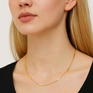  - MIDI THIN BAR NECKLACE