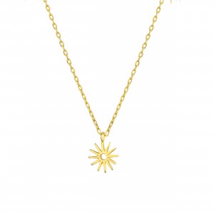 BEAUTIFUL MINI SUN NECKLACE - Thumbnail