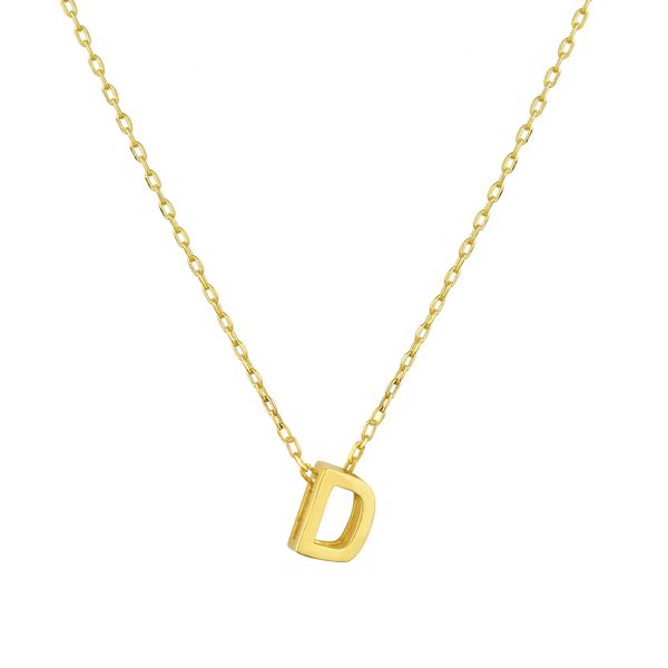 MINI D INITIAL NECKLACE