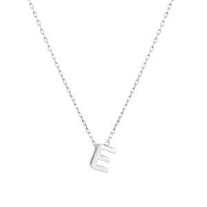  - MINI E INITIAL NECKLACE