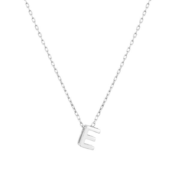  - MINI E INITIAL NECKLACE