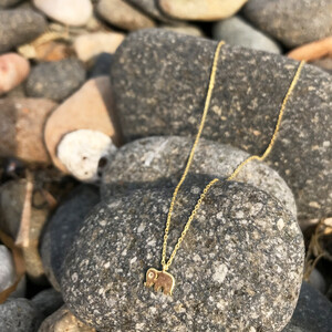 MINI ELEPHANT NECKLACE - Thumbnail