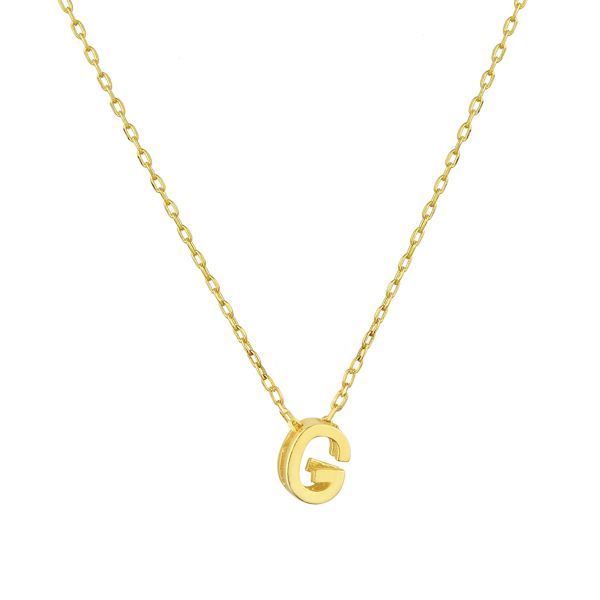  - MINI G INITIAL NECKLACE