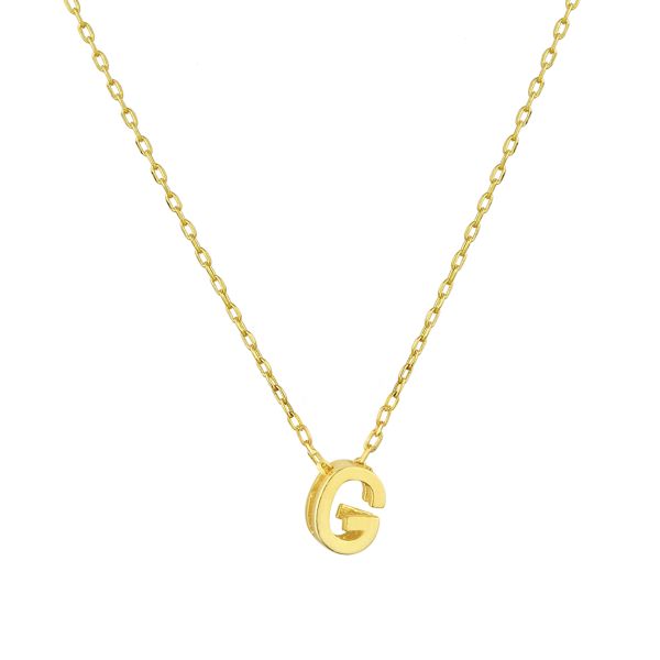 MINI G INITIAL NECKLACE