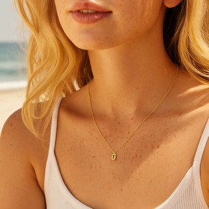  - MINI G INITIAL NECKLACE
