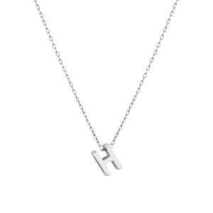  - MINI H INITIAL NECKLACE