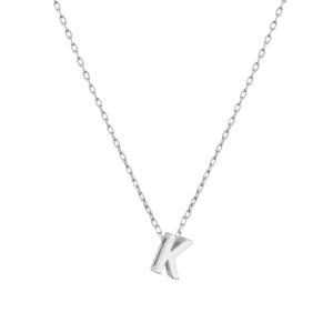  - MINI K INITIAL NECKLACE