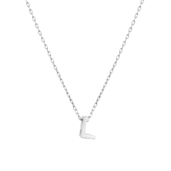  - MINI L INITIAL NECKLACE