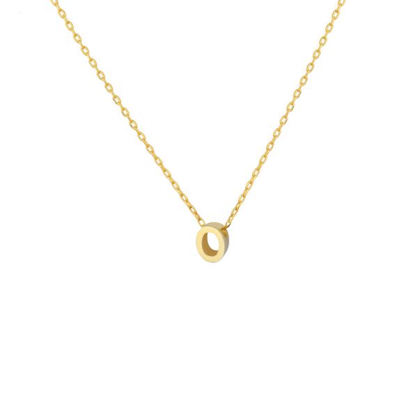 O INITIAL NECKLACE