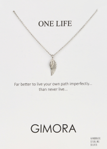 ONE LIFE WING NECKLACE - Thumbnail