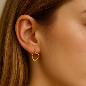  - OPEN HEART EARRINGS