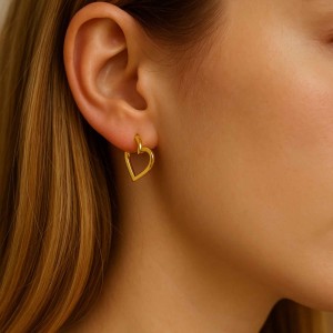  - OPEN HEART EARRINGS