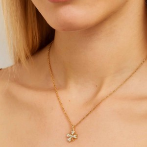  - PAVE CLOVER LUCKY NECKLACE (1)