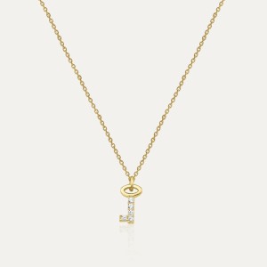  - PAVE FOREVER LOVE NECKLACE 