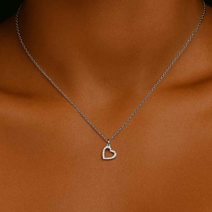  - PAVE HEART NECKLACE (1)