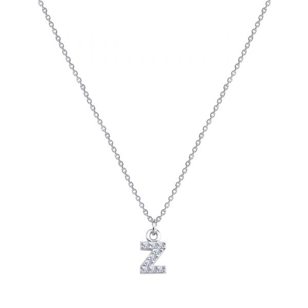  - PAVE Z INITIAL NECKLACE