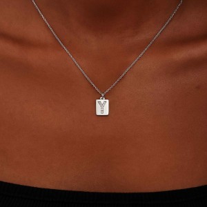  - Y INITIAL TAG NECKLACE