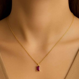  - RED CLARA NECKLACE (1)