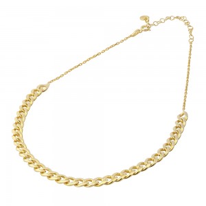 RETRO CHAIN CHOKER NECKLACE - Thumbnail