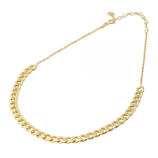 RETRO CHAIN CHOKER NECKLACE