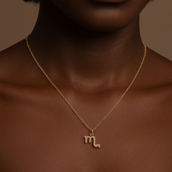  - SCORPIO ZODIAC NECKLACE