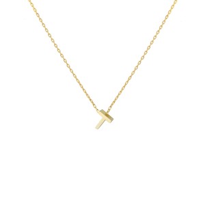  - T INITIAL NECKLACE