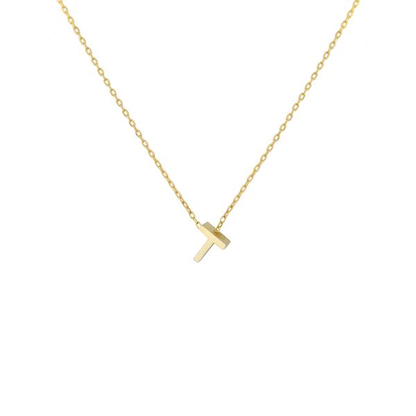 T INITIAL NECKLACE