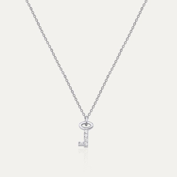  - PAVE FOREVER LOVE NECKLACE 