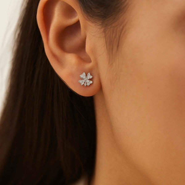  - PAVE CLOVER LUCKY EARRINGS (1)