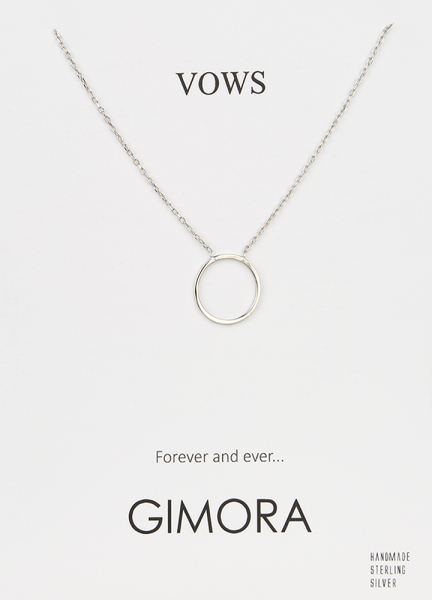 VOWS CIRCLE NECKLACE - Thumbnail (2)