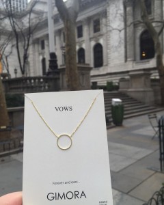 VOWS CIRCLE NECKLACE - Thumbnail